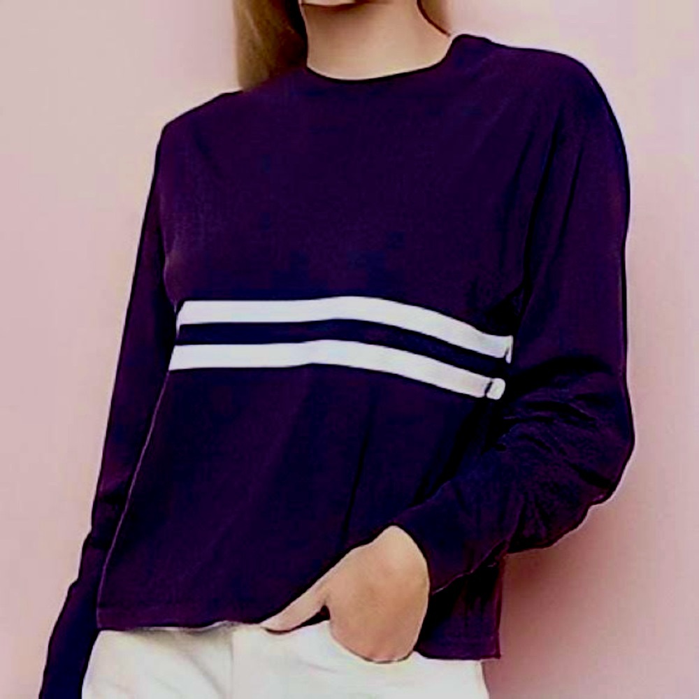 BRANDY MELVILLE blue top